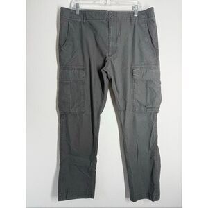 Old Navy Men’s Cargo Pants  Size 36/ 28L Gray Green